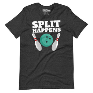 Bowling Split Happens t-shirt