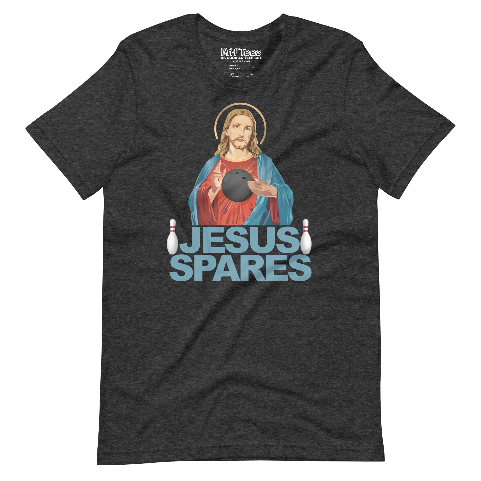 Jesus Spares Bowling t-shirt