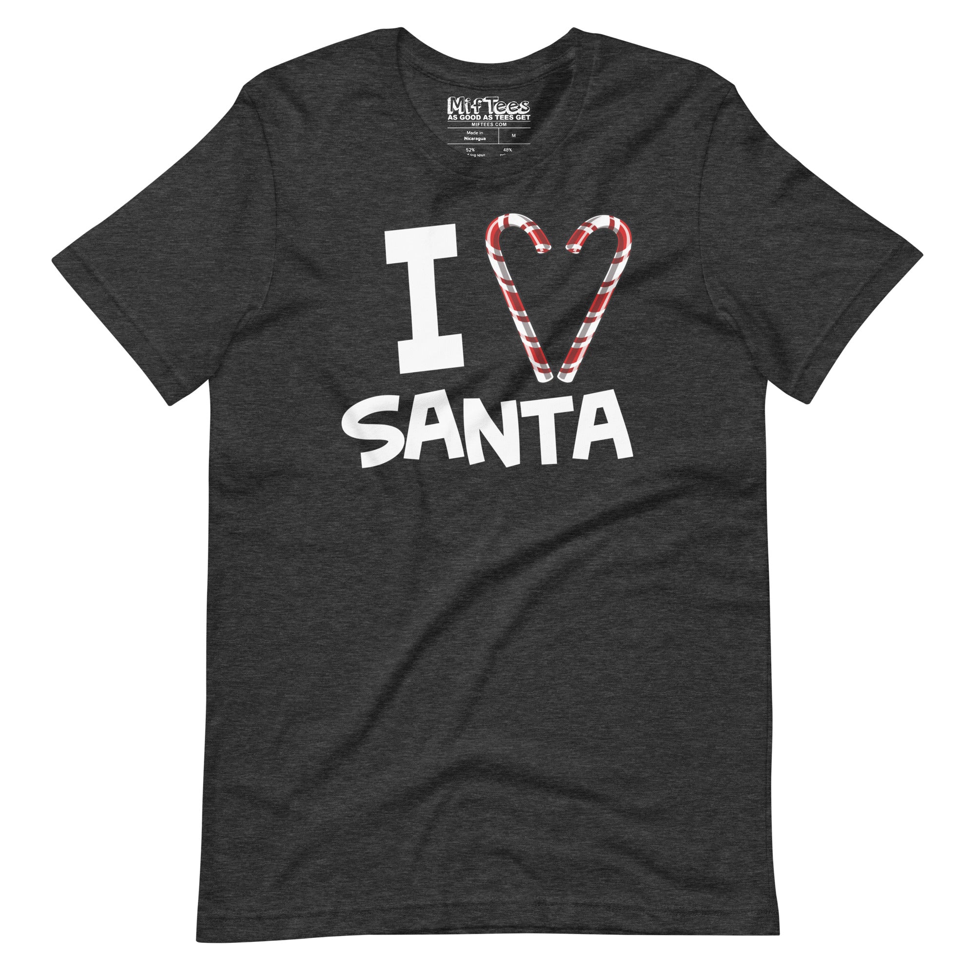 I Heart Santa Candy Cane t-shirt