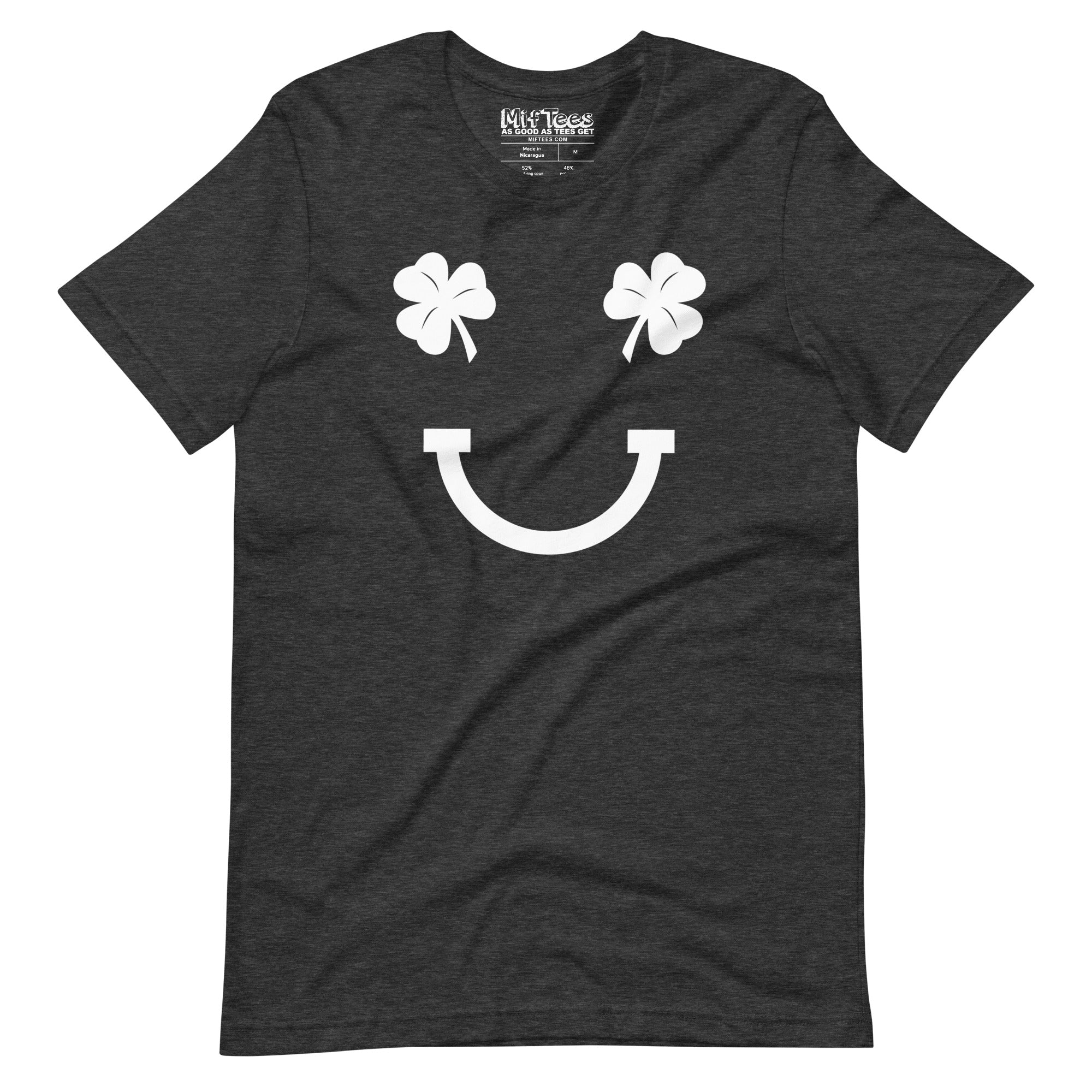 Shamrock Smile St. Patrick's Day Irish Smile Shamrock T-Shirt