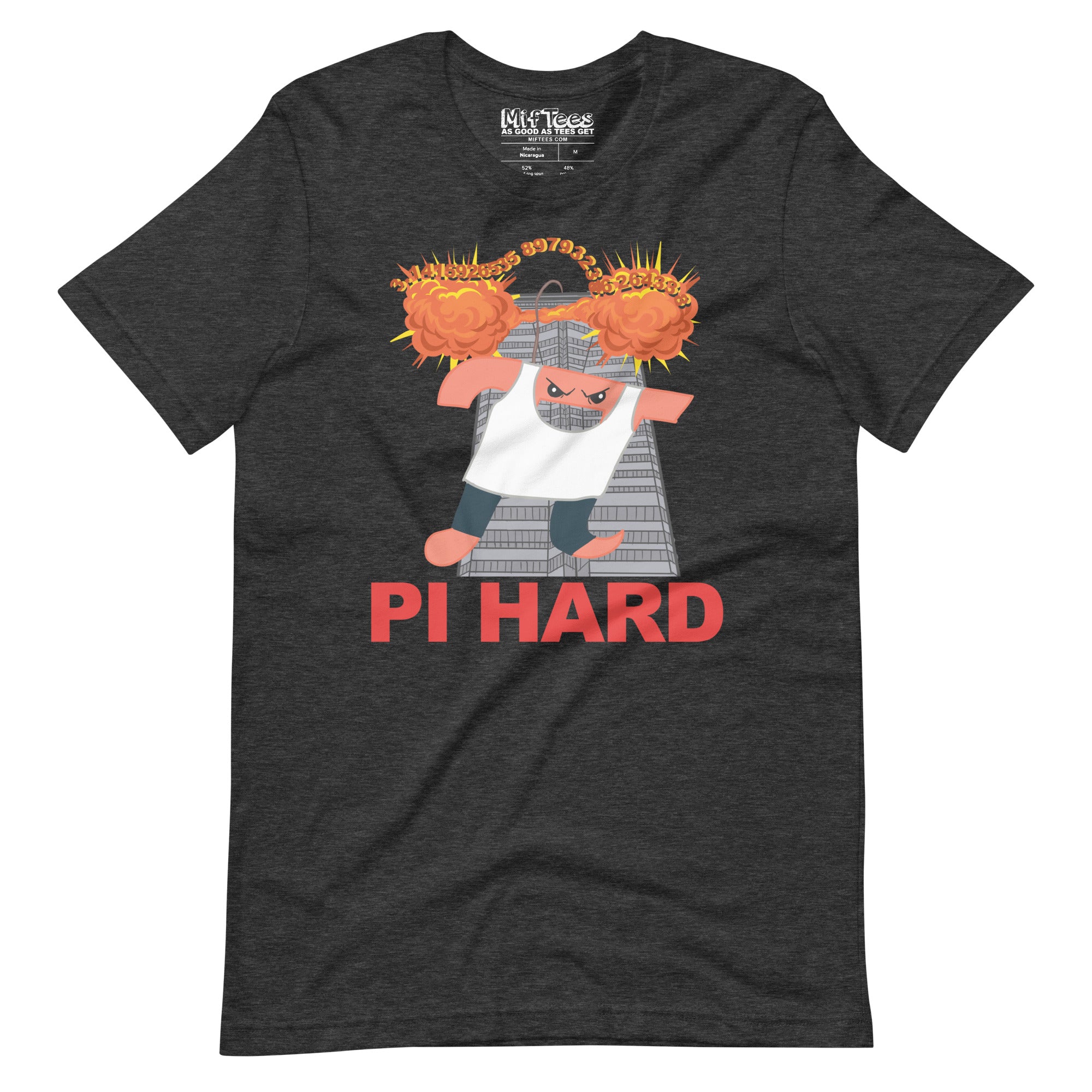 Pi Hard funny Pi Action movie Pi Hard T-Shirt