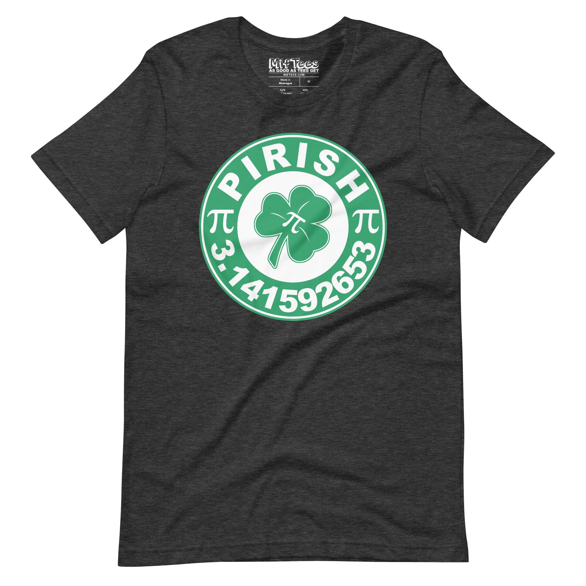 Pirish funny Irish Pi Pun Saint Patricks Day Pi T-Shirt