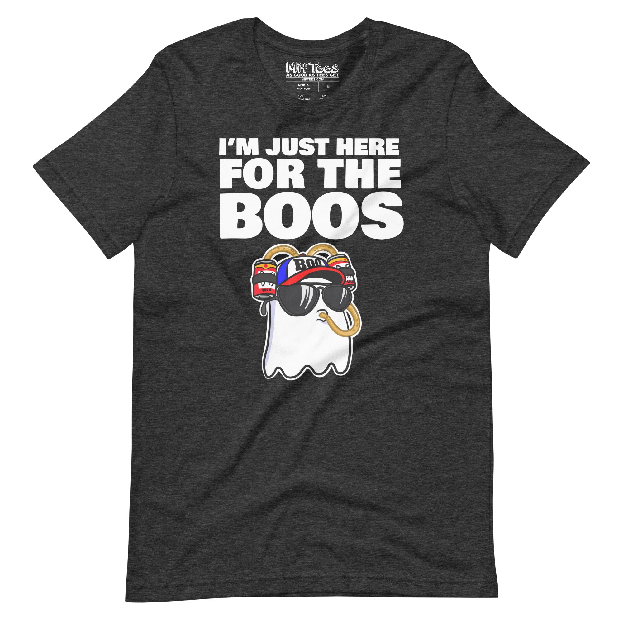 I'm Just Here for the Boos Halloween Ghost T-Shirt