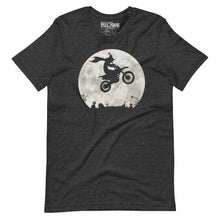 Load image into Gallery viewer, Witch Riding a Dirtbike Halloween t-shirt
