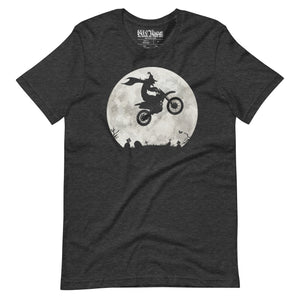 Witch Riding a Dirtbike Halloween t-shirt