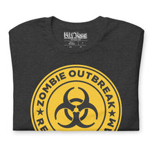 Load image into Gallery viewer, Yellow Zombie Outbreak Response Team T-Shirt
