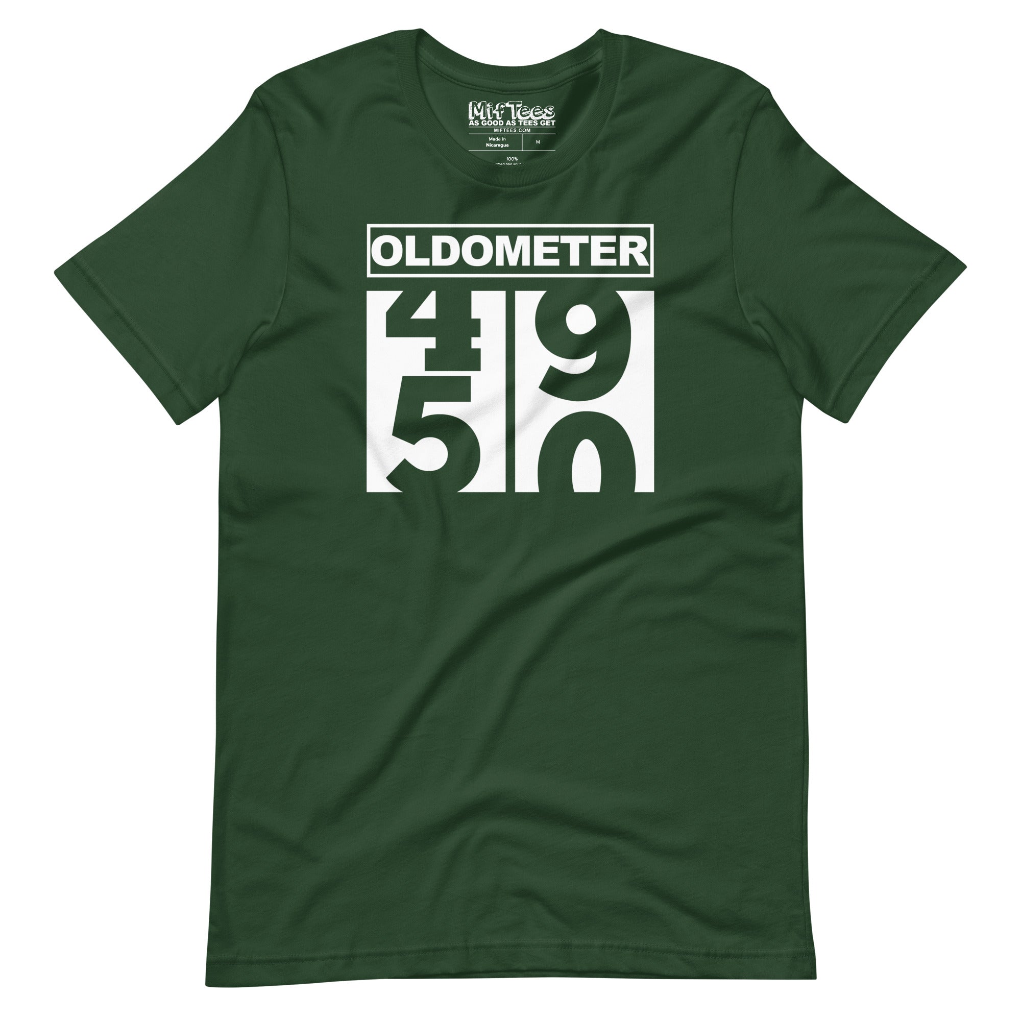 50th Birthday Oldometer t-shirt