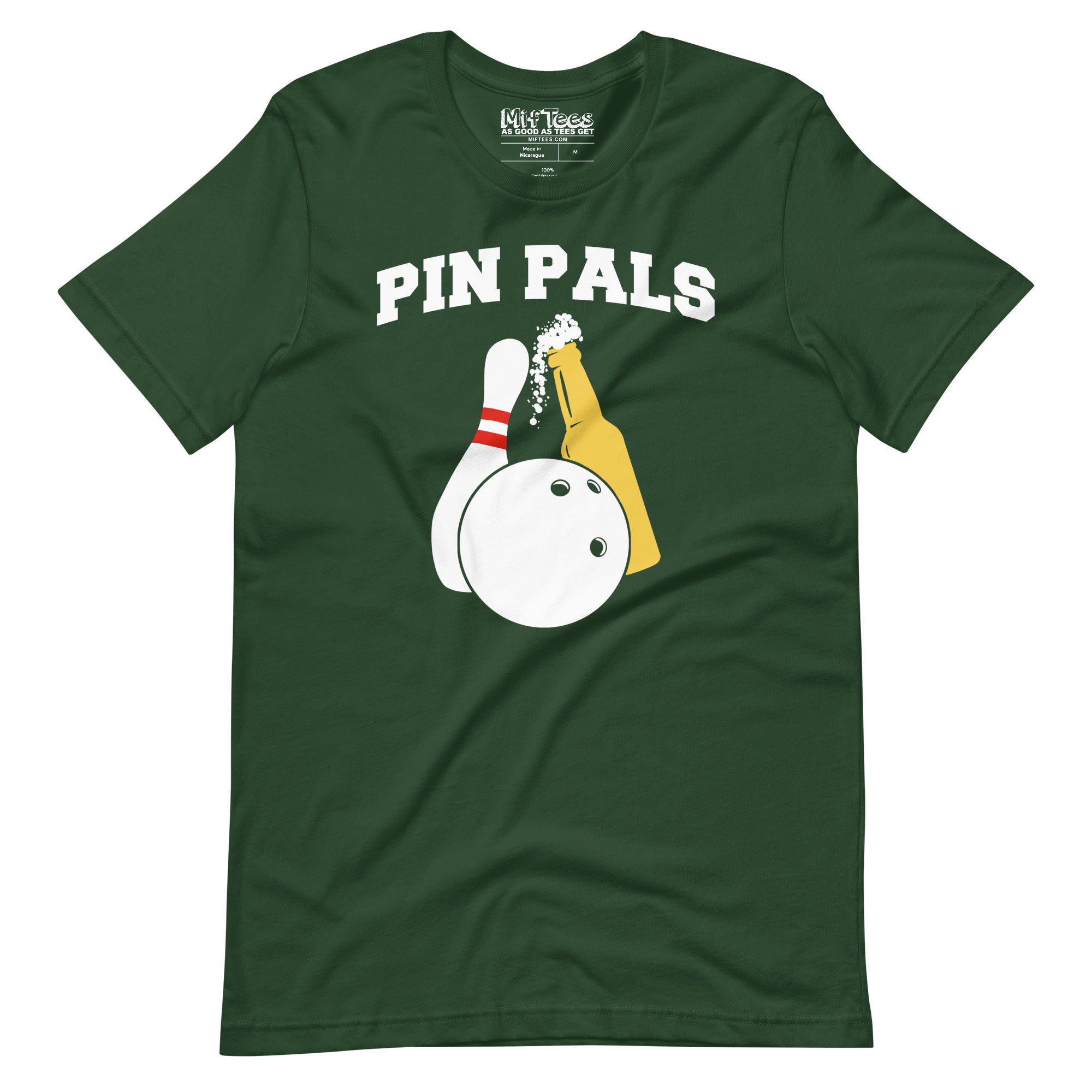 Pin Pals Beer and Bowling t-shirt