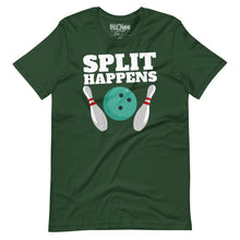 Load image into Gallery viewer, Bowling Split Happens t-shirt
