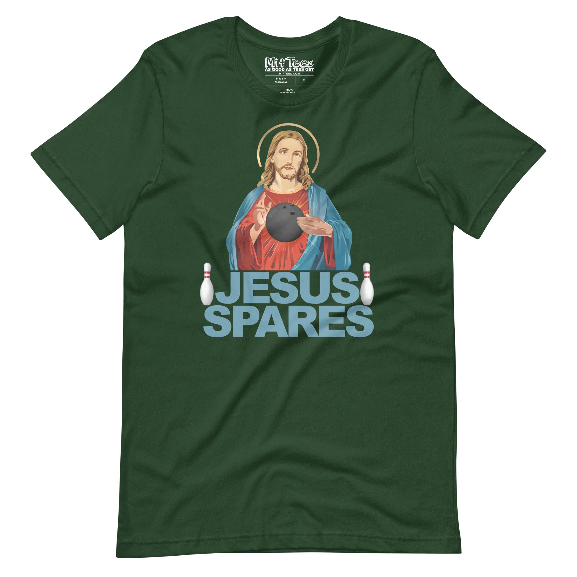 Jesus Spares Bowling t-shirt