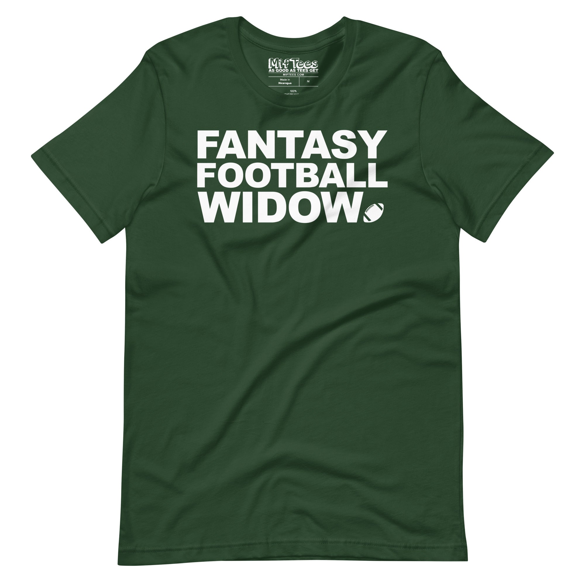 Fantasy Football Widow T-Shirt