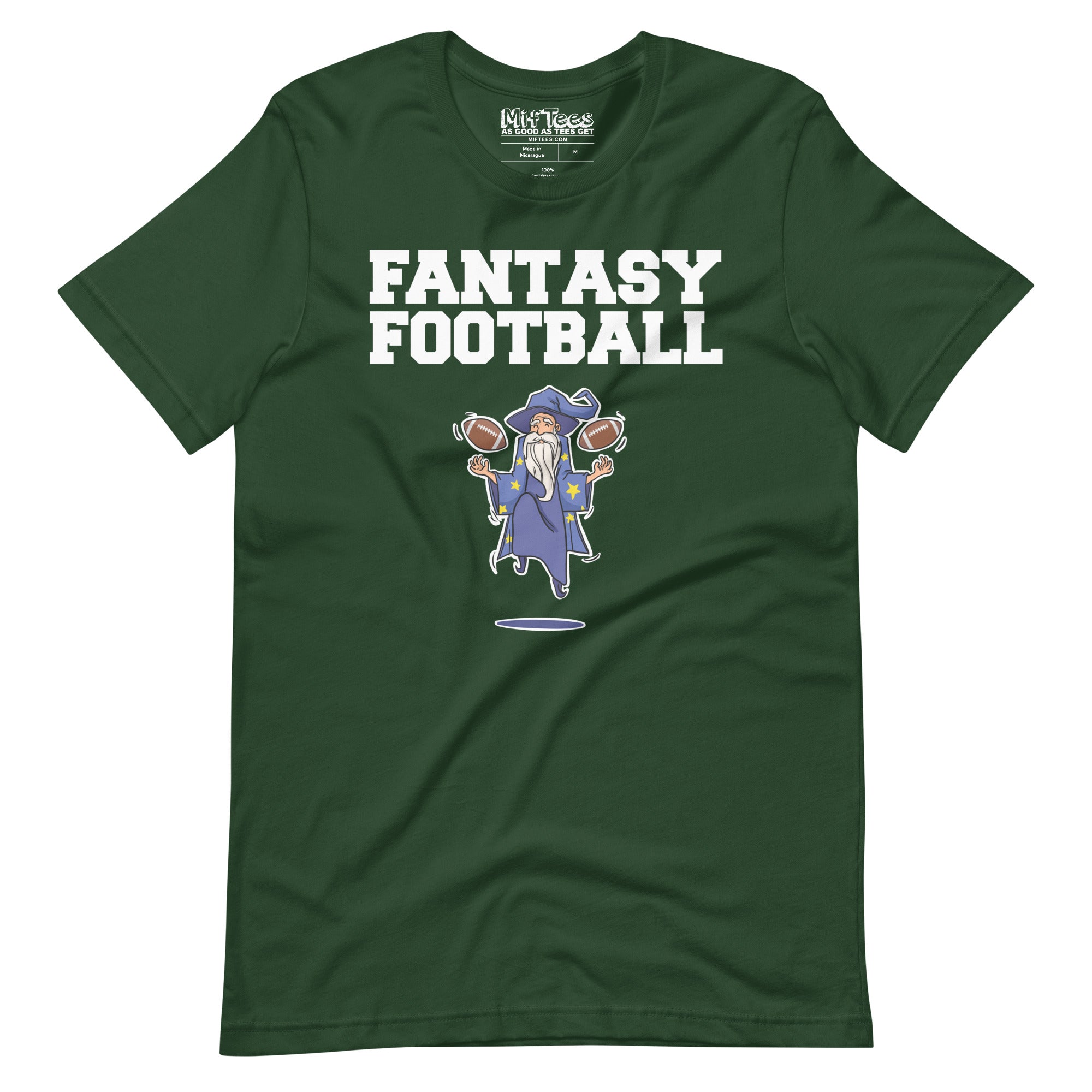 floating Wizard Fantasy Football t-shirt