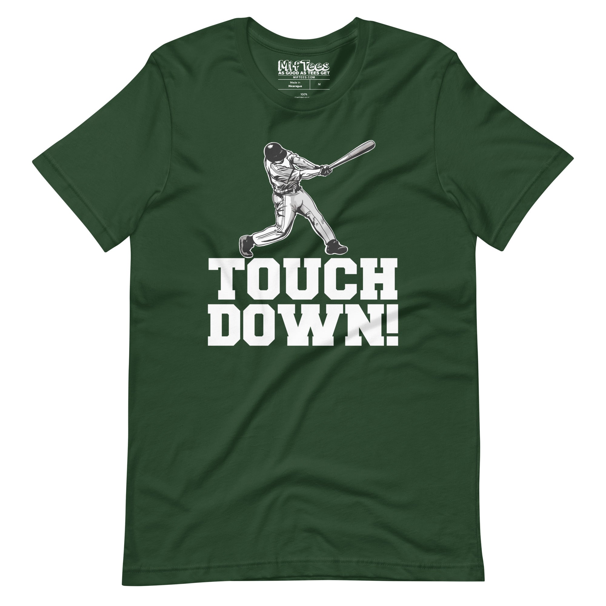 Baseball Touchdown t-shirt