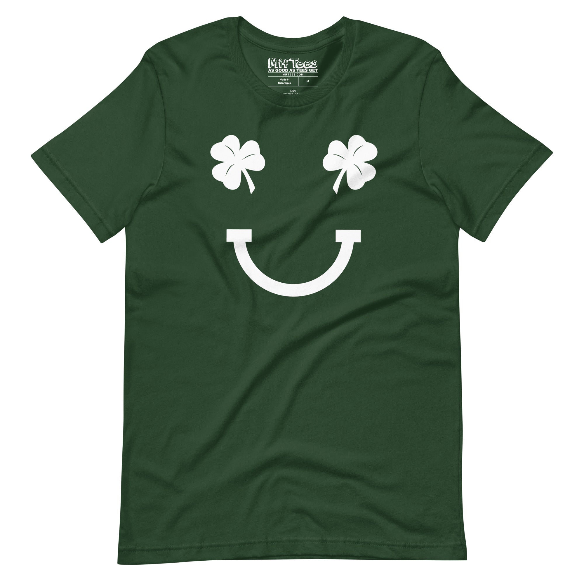 Shamrock Smile St. Patrick's Day Irish Smile Shamrock T-Shirt