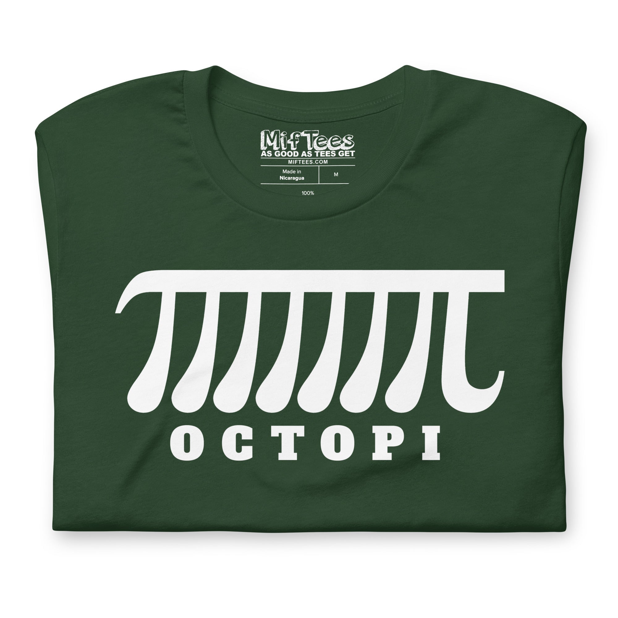 Octopi funny Math pun Pi T-Shirt