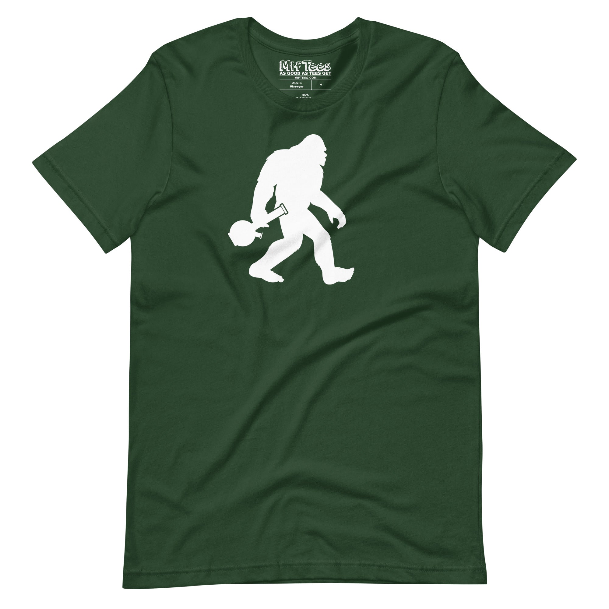 Bigfoot with A Bong t-shirt