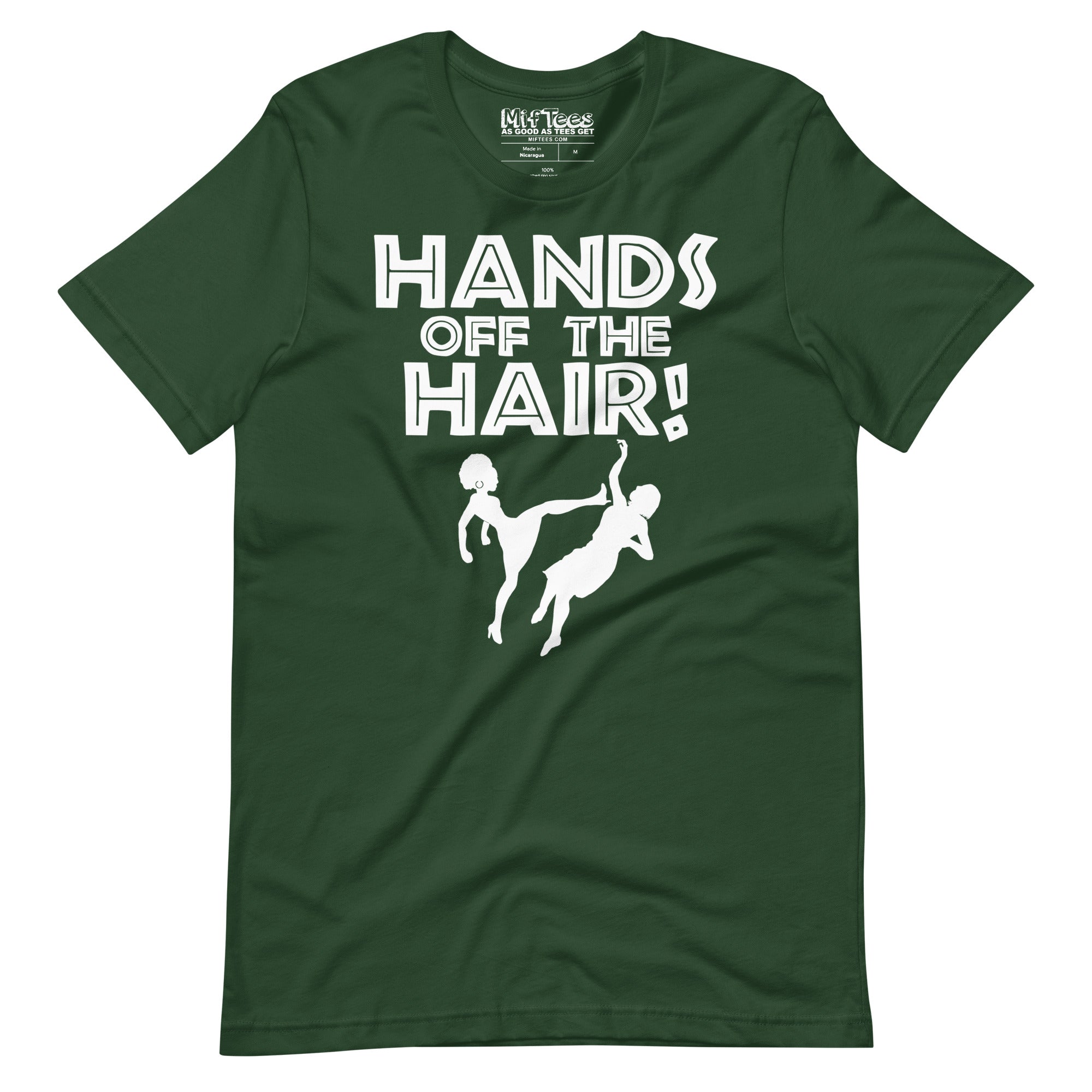 Hands Off the Hair Sparta Kick T-Shirt