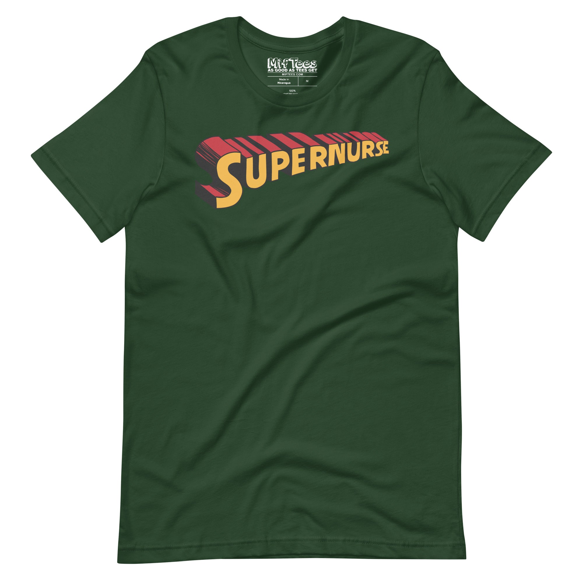 Superhero Nurse SuperNurse  t-shirt