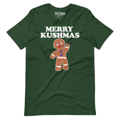 Merry Kushmas Gingerbread Man t-shirt