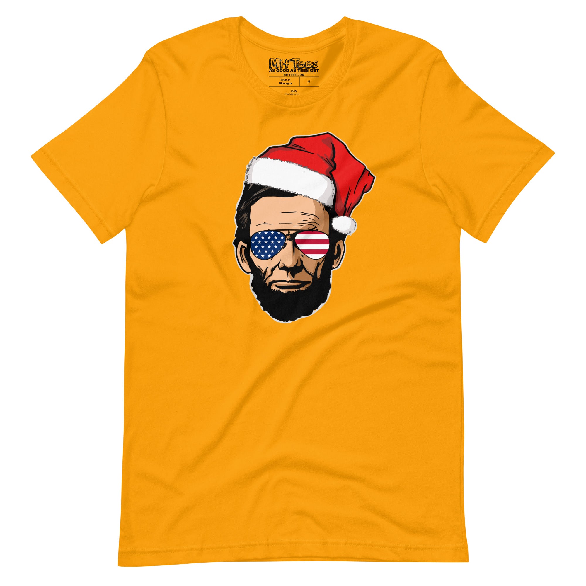 Abraham Lincoln Christmas t-shirt