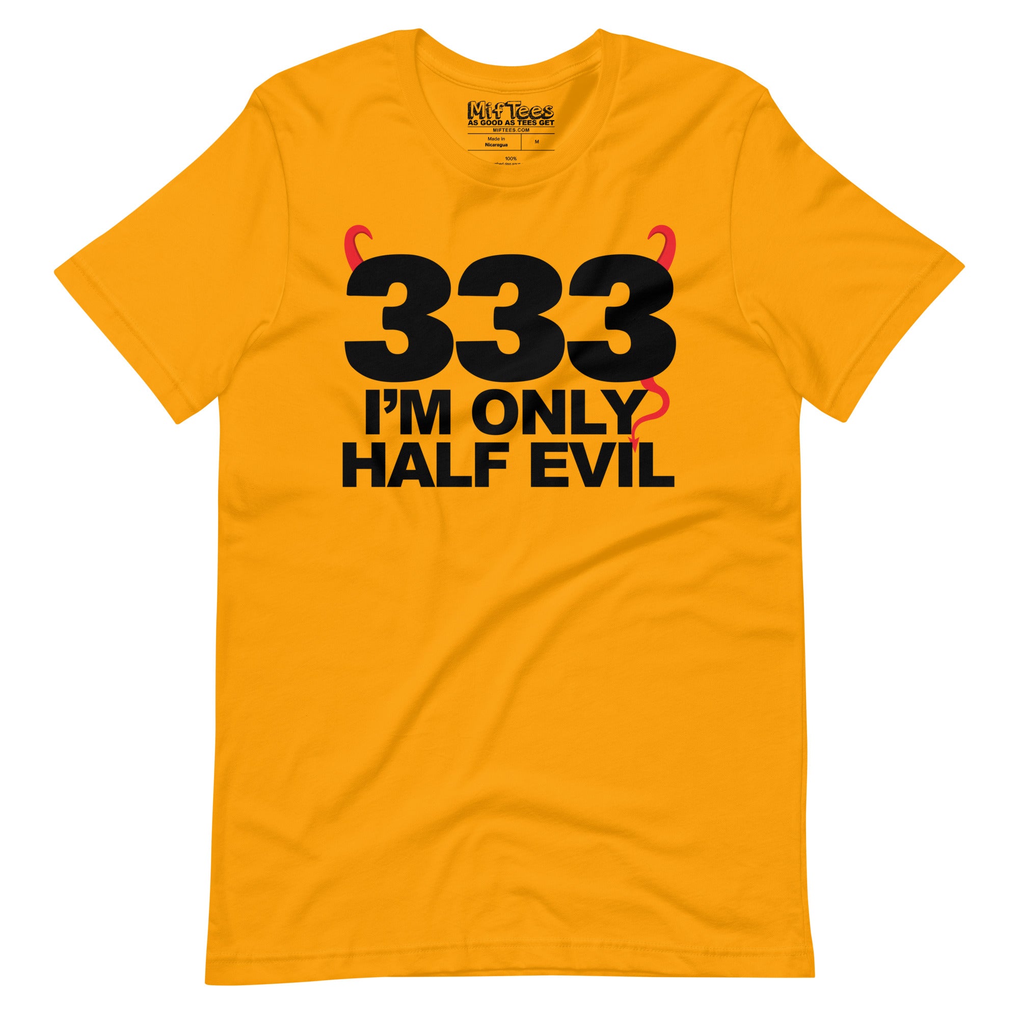 Half Evil 333 t-shirt