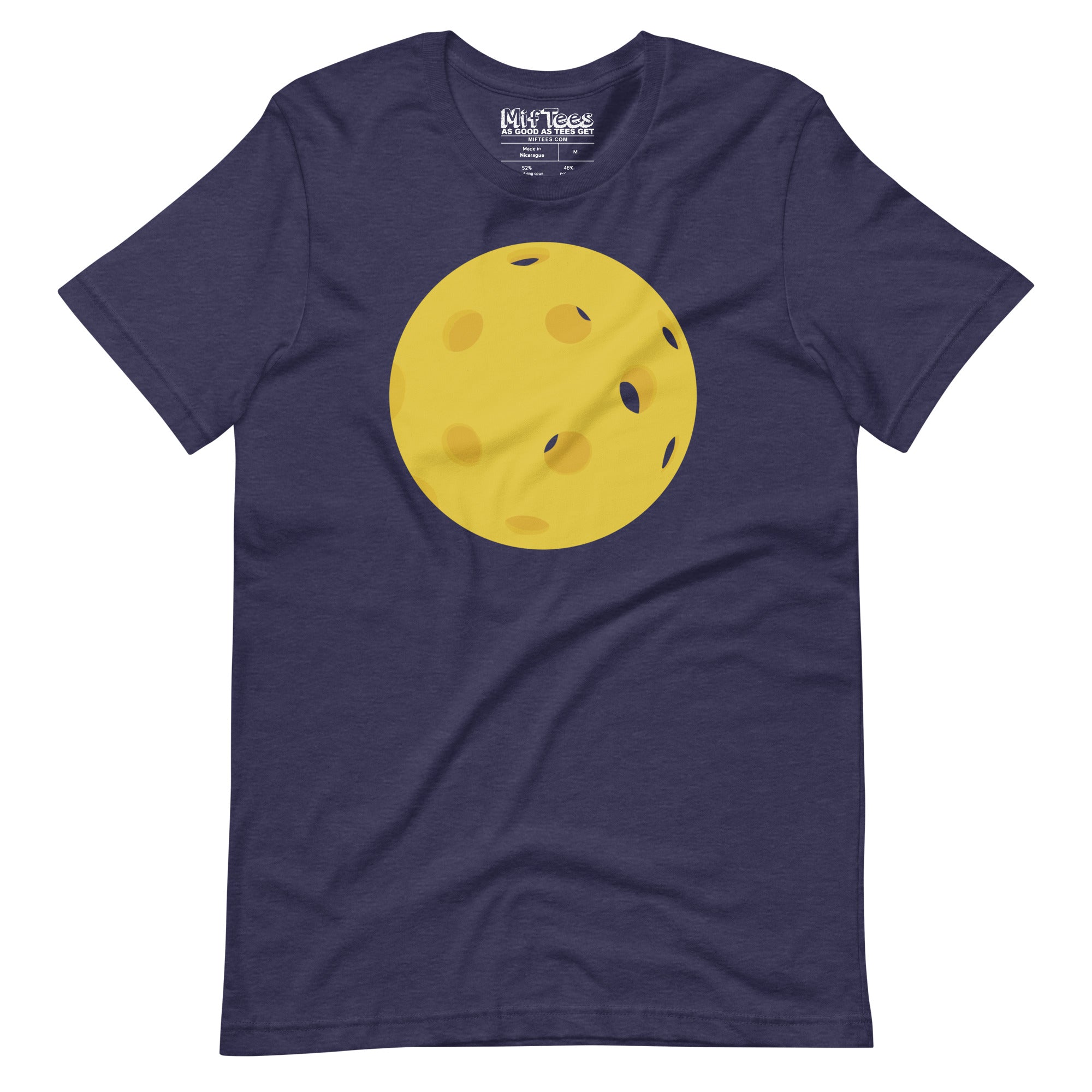 3D Yellow Pickleball t-shirt