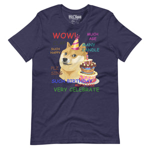 Birthday Doge Meme  t-shirt