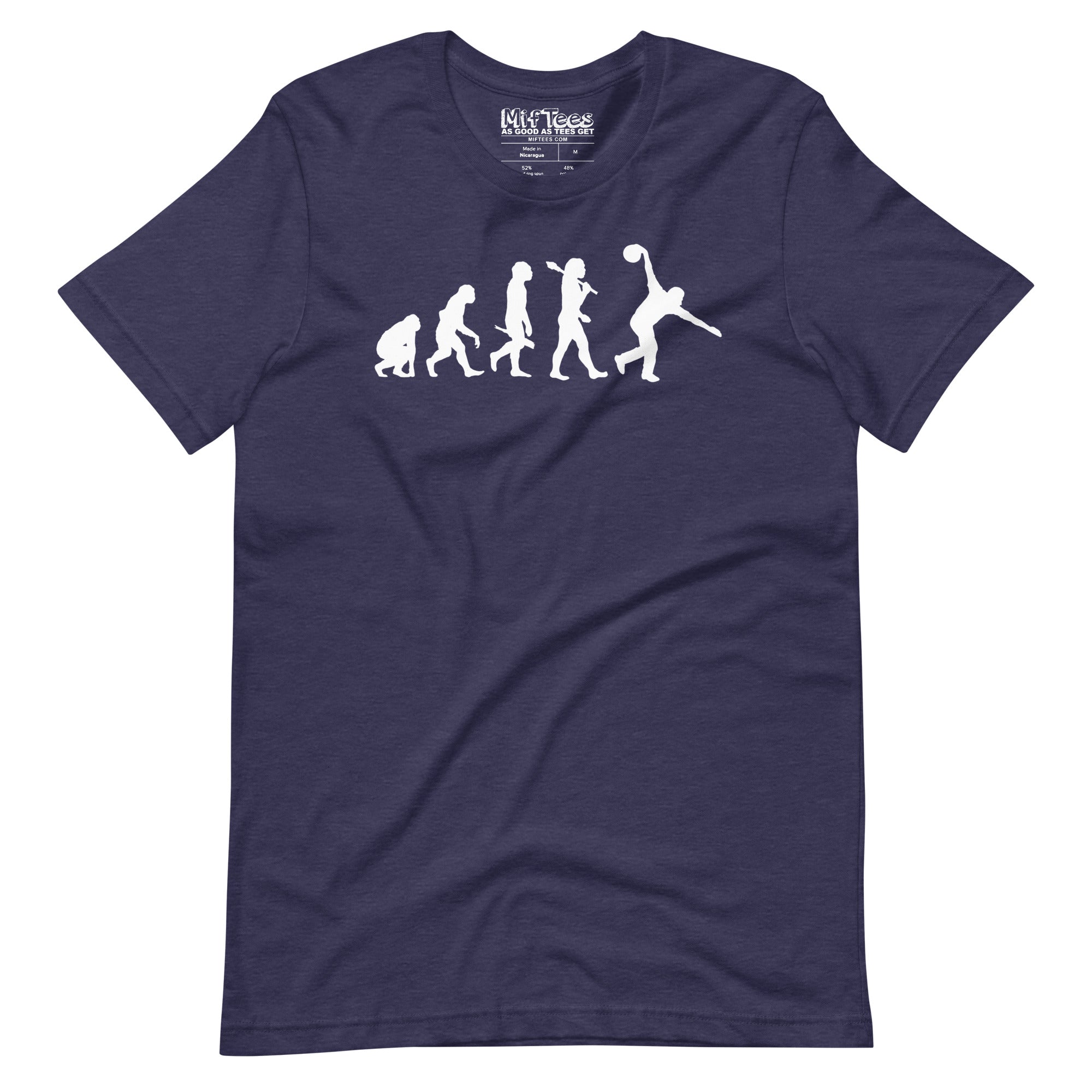 Evolution of a Bowler t-shirt