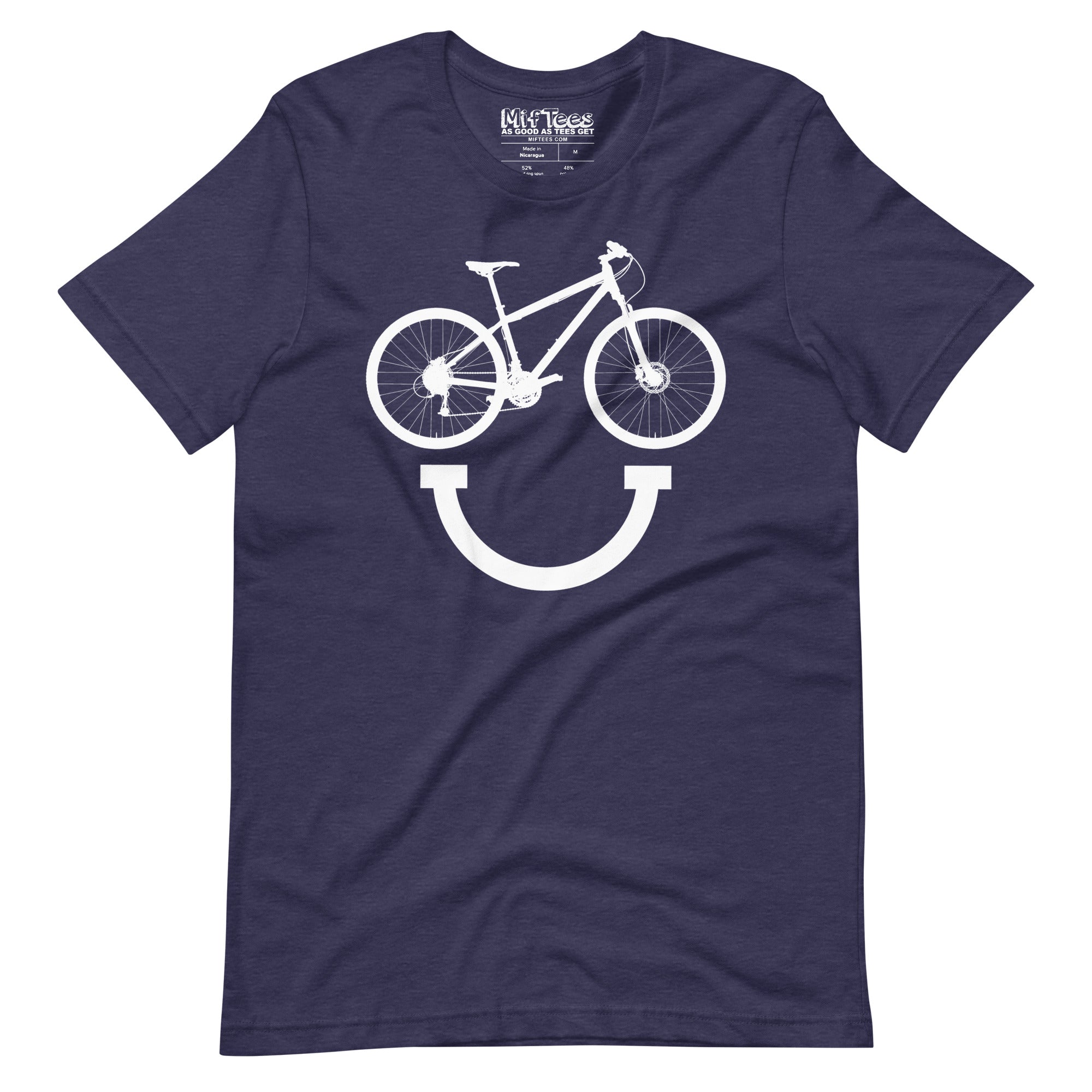 Smiley face Bike T-Shirt