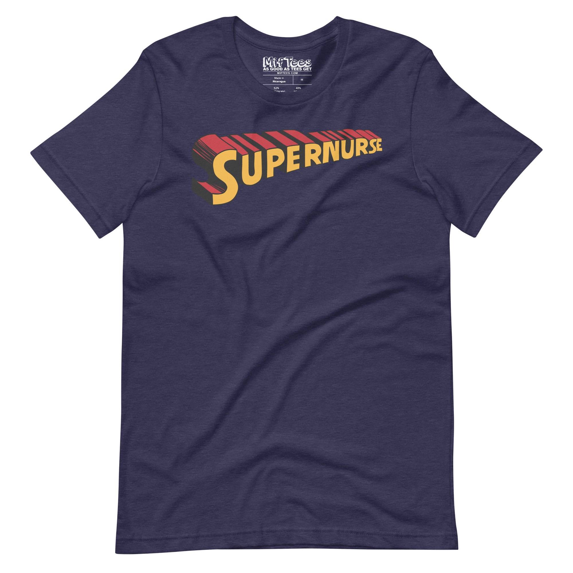 Superhero Nurse SuperNurse  t-shirt