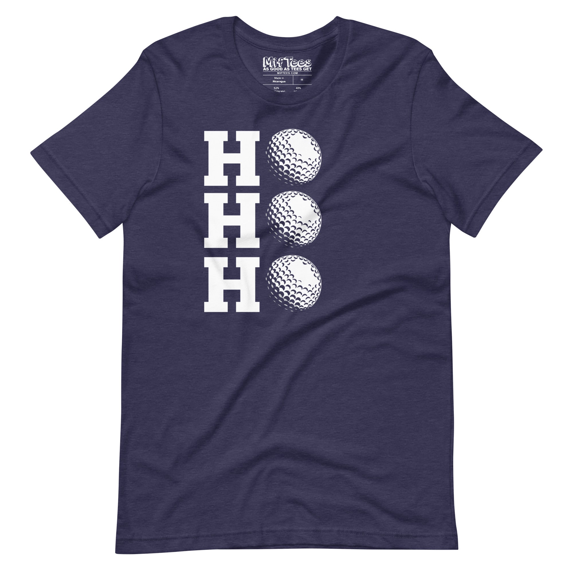 Ho Ho Ho Golf Ball t-shirt