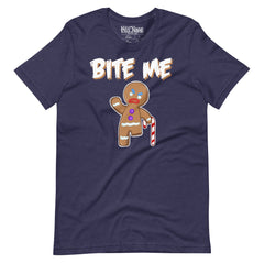 Bite Me Gingerbread Man t-shirt