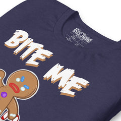 Bite Me Gingerbread Man t-shirt