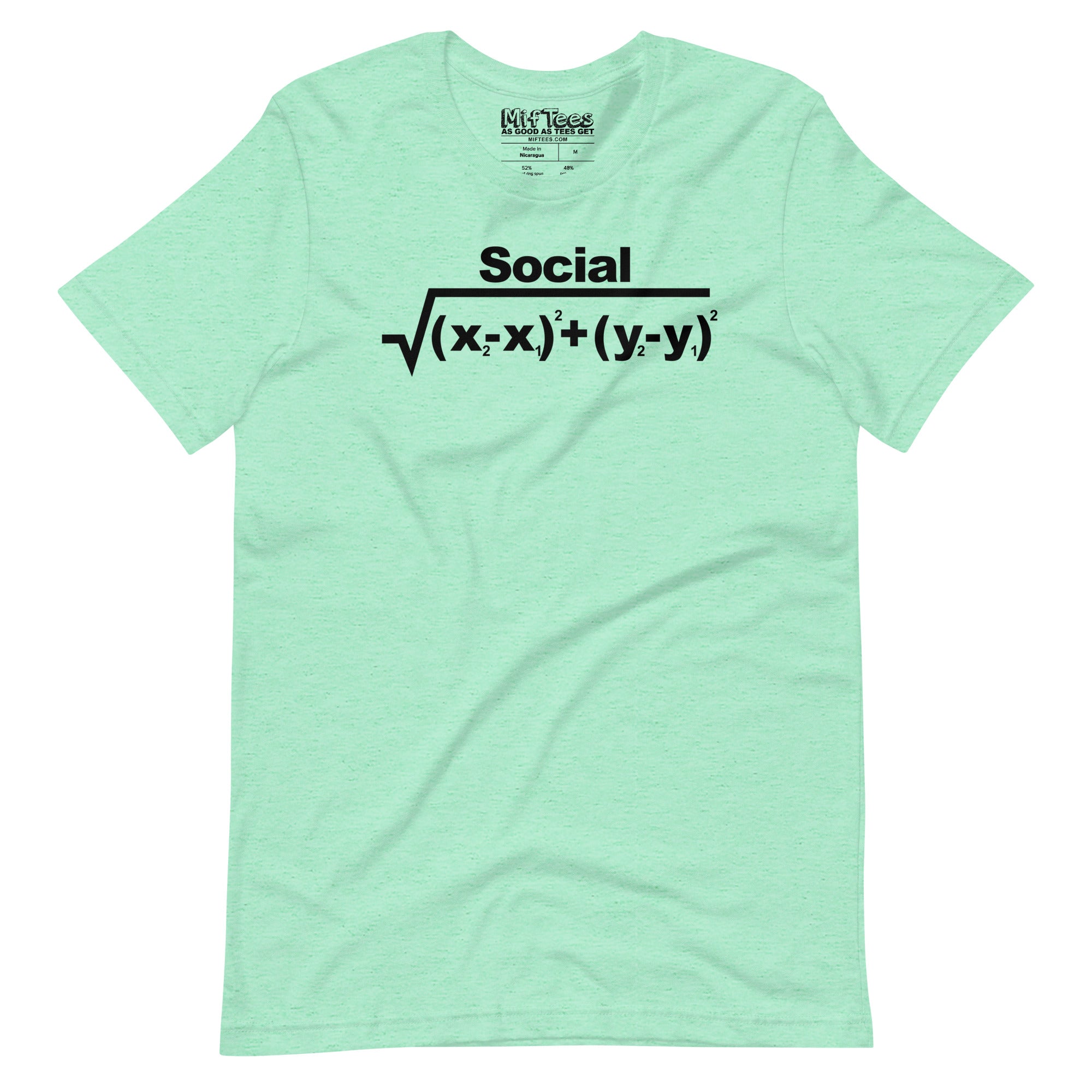 Social Distance funny Physics Social Distance T-Shirt