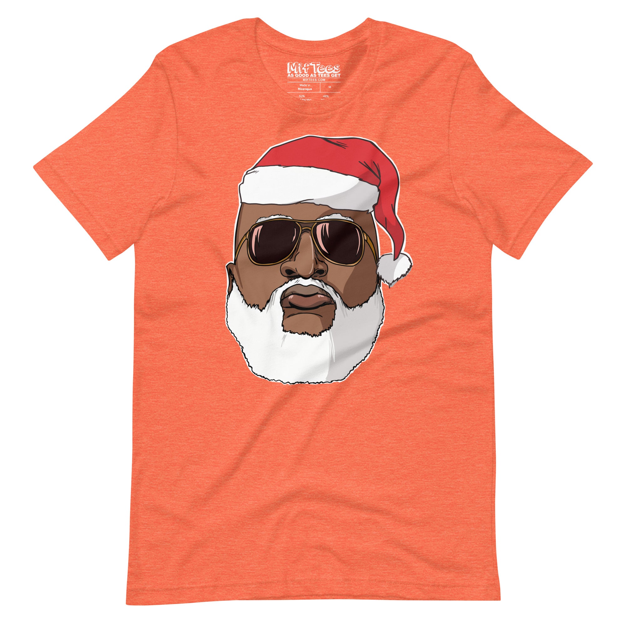 Black Santa Claus t-shirt