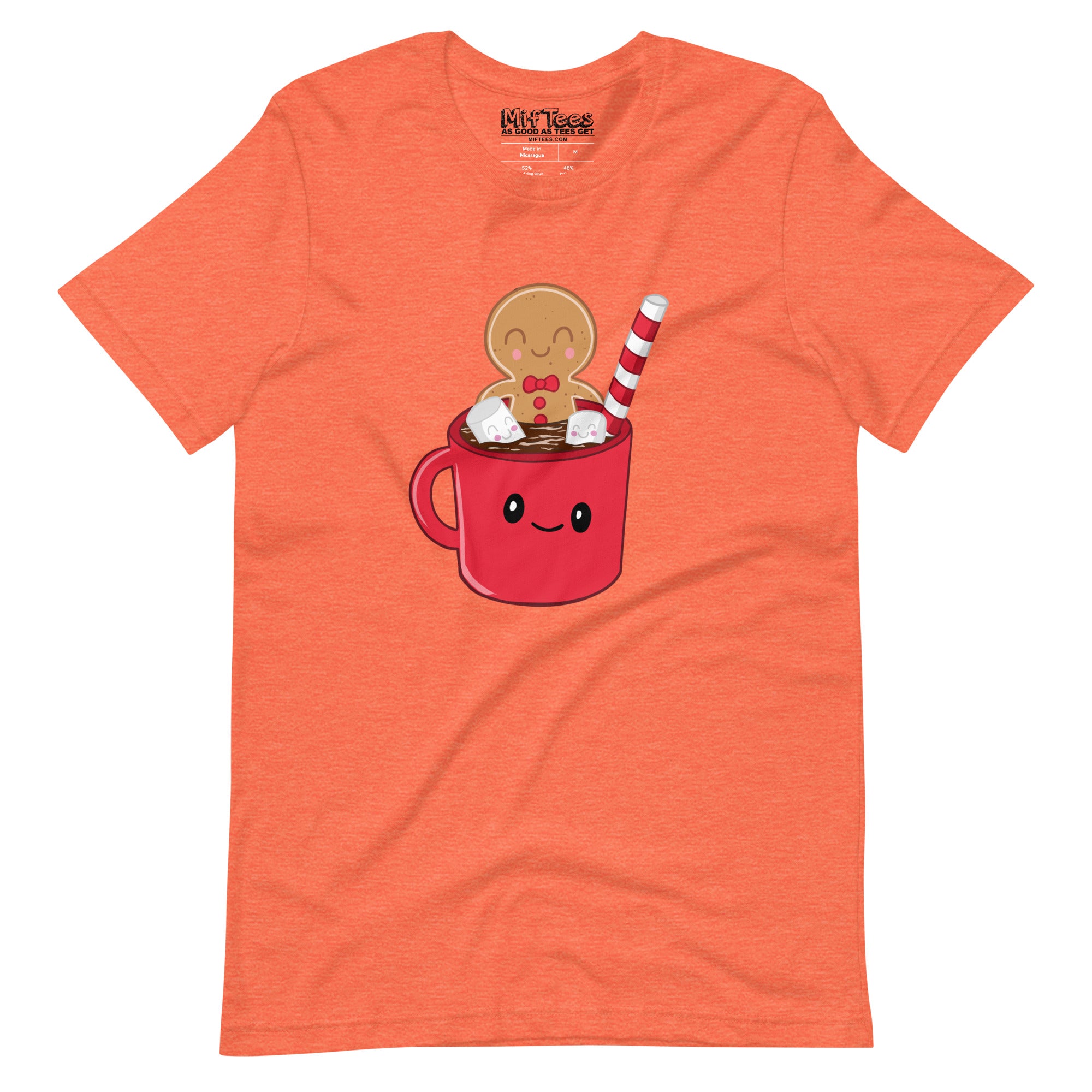 Gingerbread Man Hot Cocoa Spa t-shirt