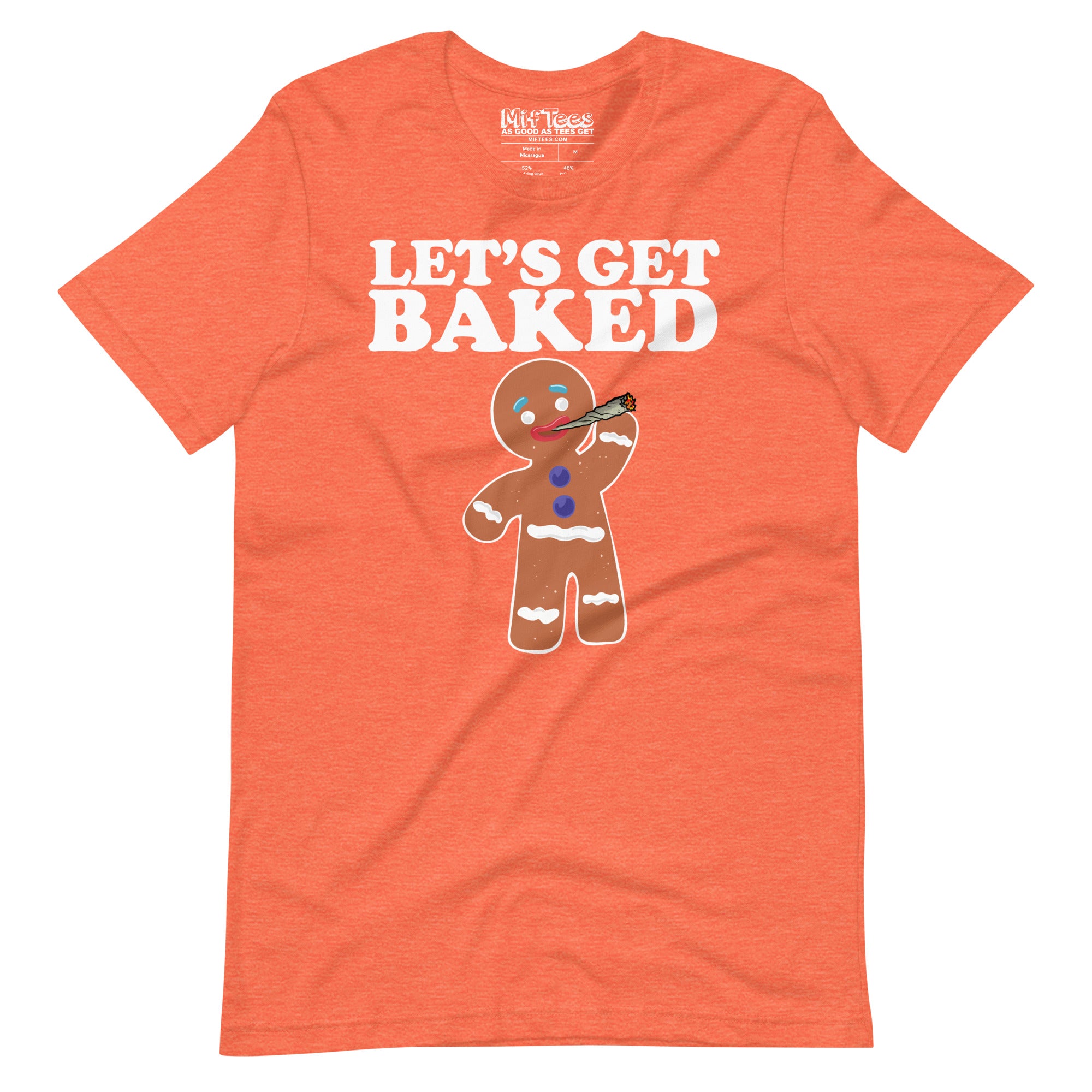 Let’s Get Baked Gingerbread Man t-shirt