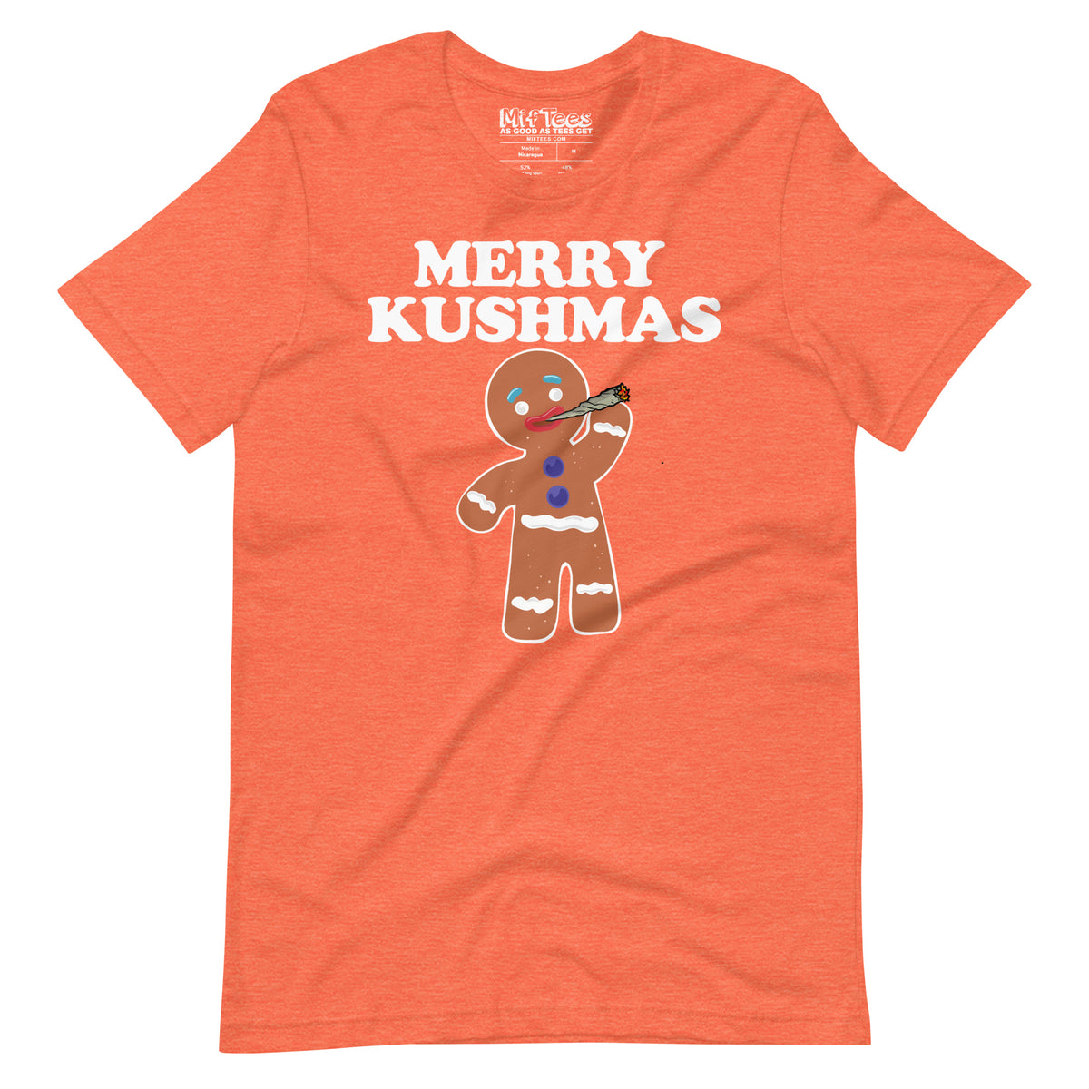 Merry Kushmas Gingerbread Man t-shirt