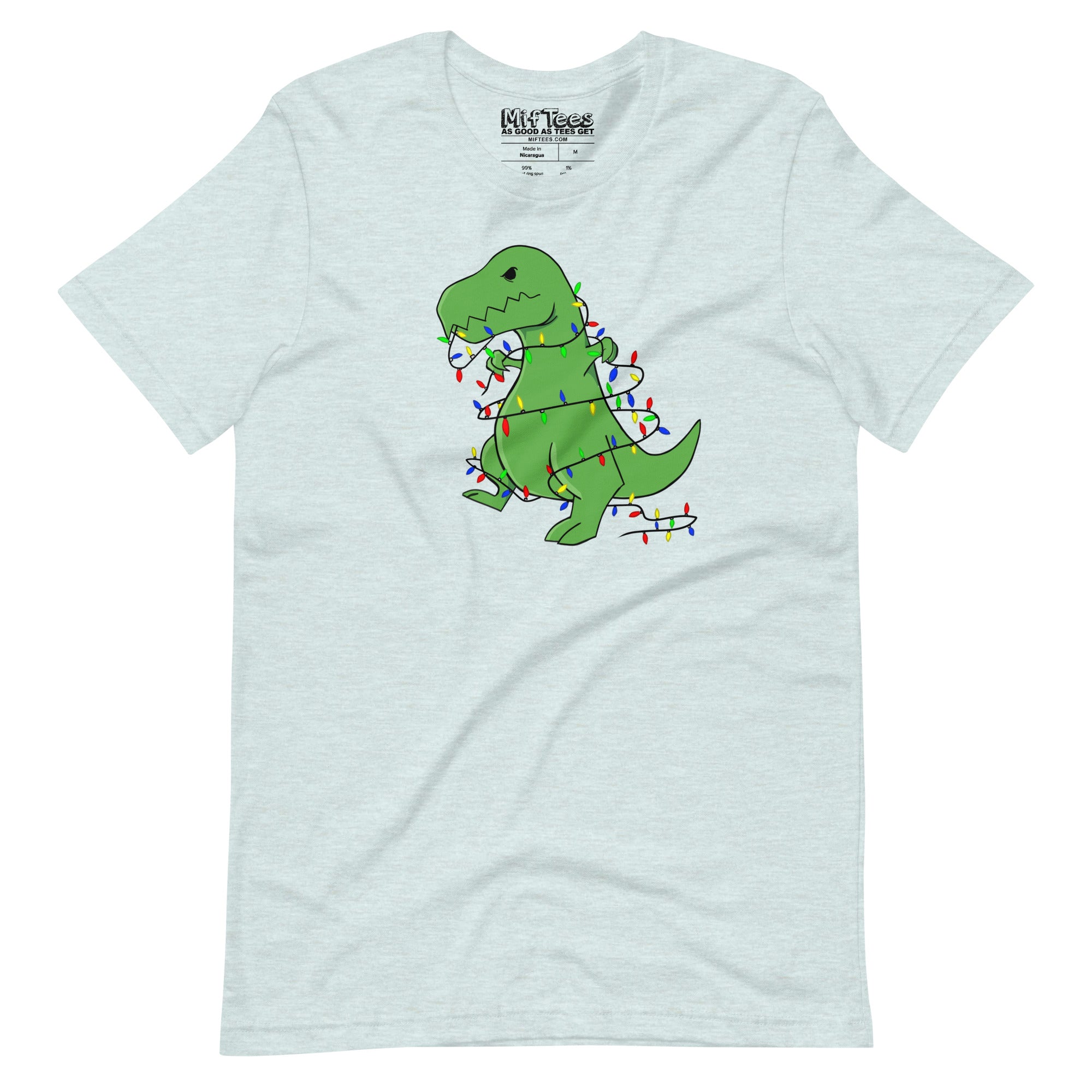 T-Rex hates Christmas Lights t-shirt