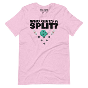 Who gives a Split Bowling t-shirt