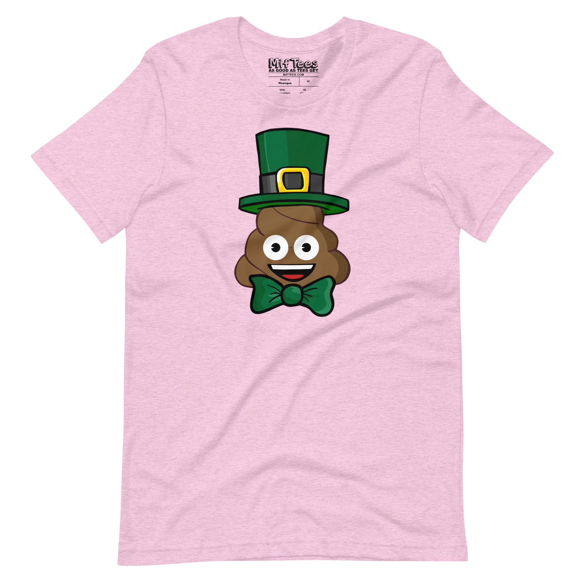 St Patrick's Day Poop funny St patricks day poop emoji T-Shirt