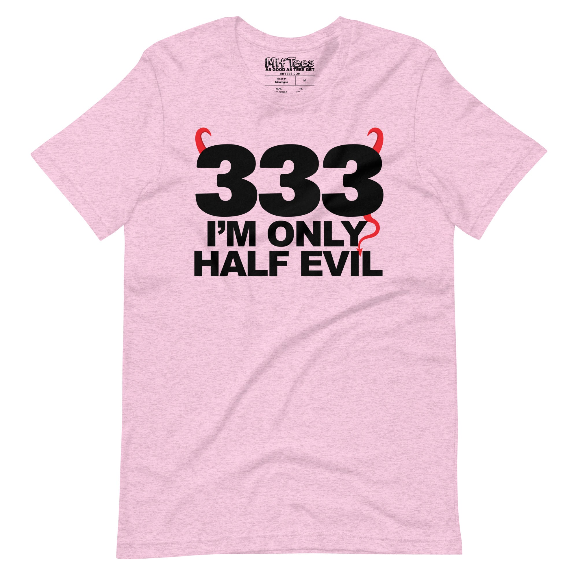 Half Evil 333 t-shirt