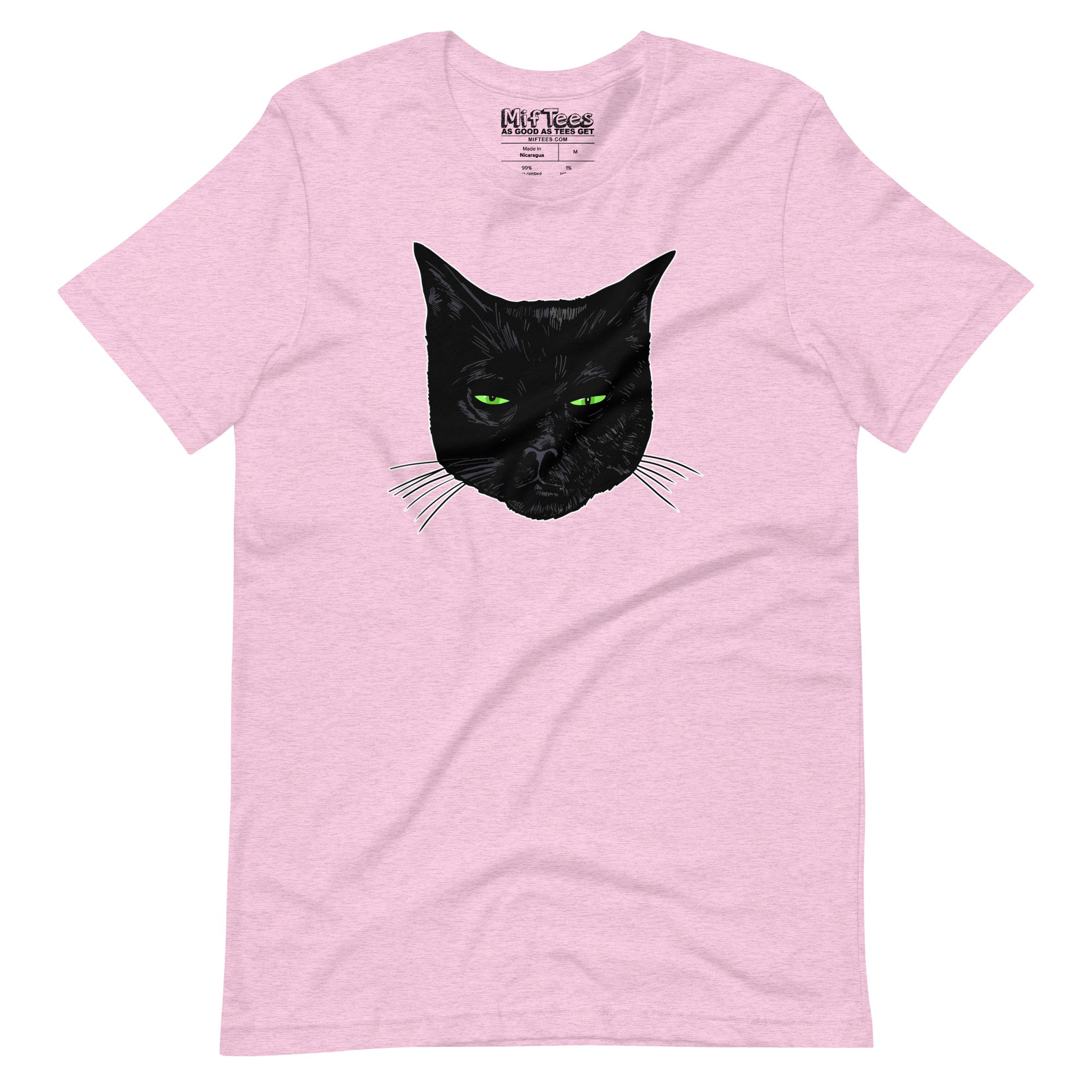 Suspicious Black Cat t-shirt