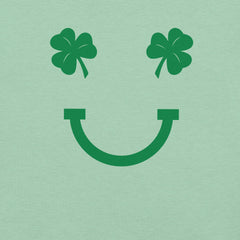 Shamrock Smile Emoji T-Shirt