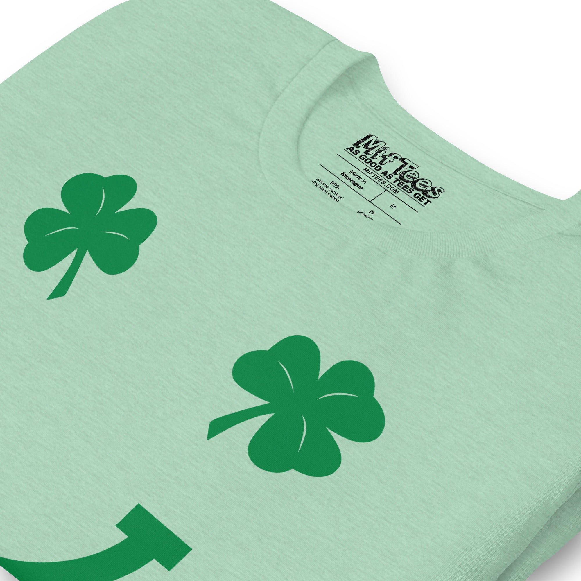 Shamrock Smile Emoji T-Shirt