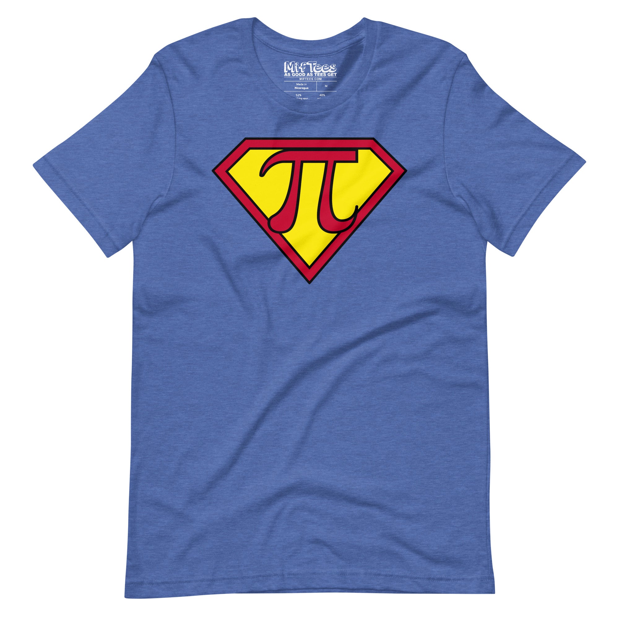 SuperPi Superhero Pi Math Teacher SuperPi T-Shirt