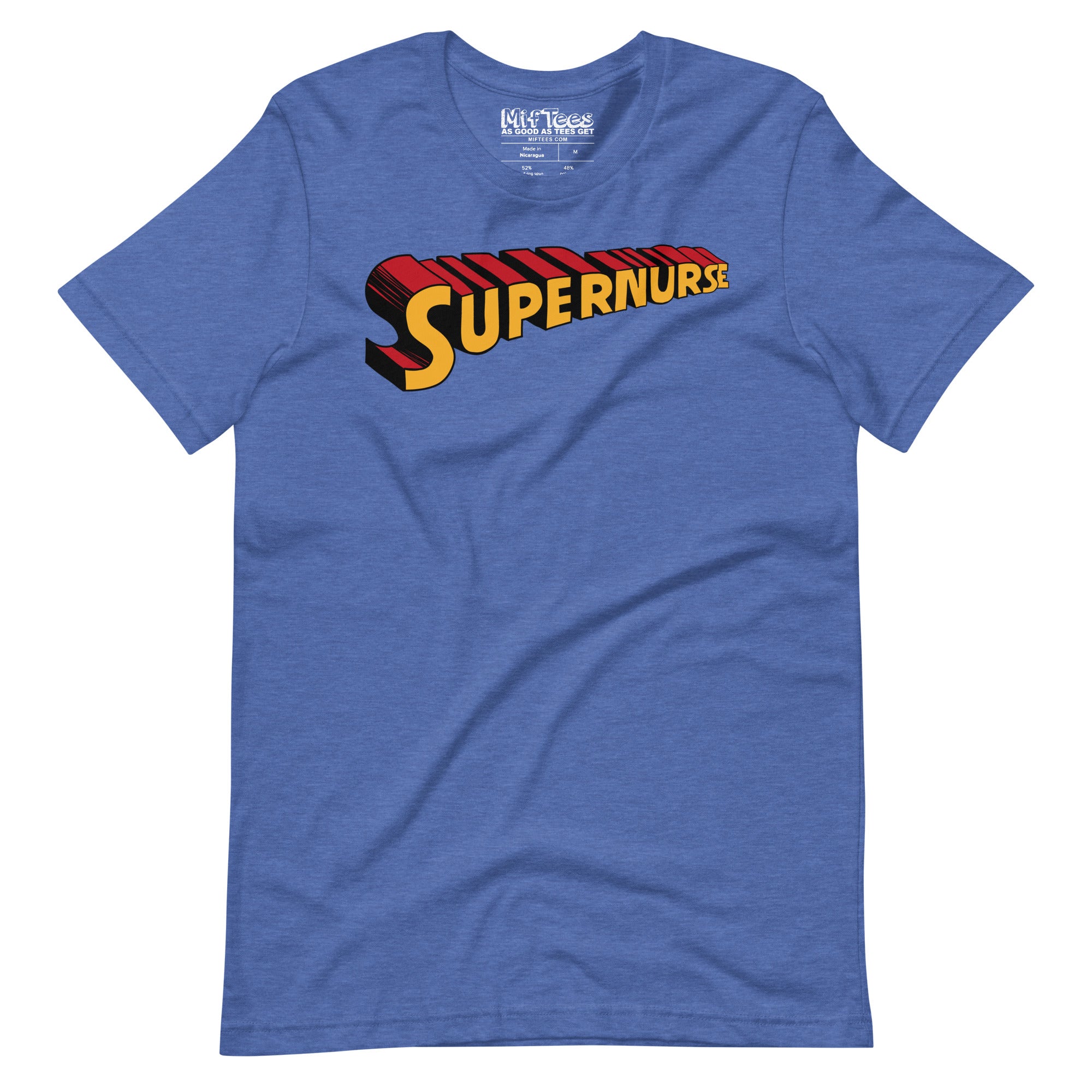 Superhero Nurse SuperNurse  t-shirt