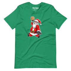 Slam Dunking Santa Claus T-shirt