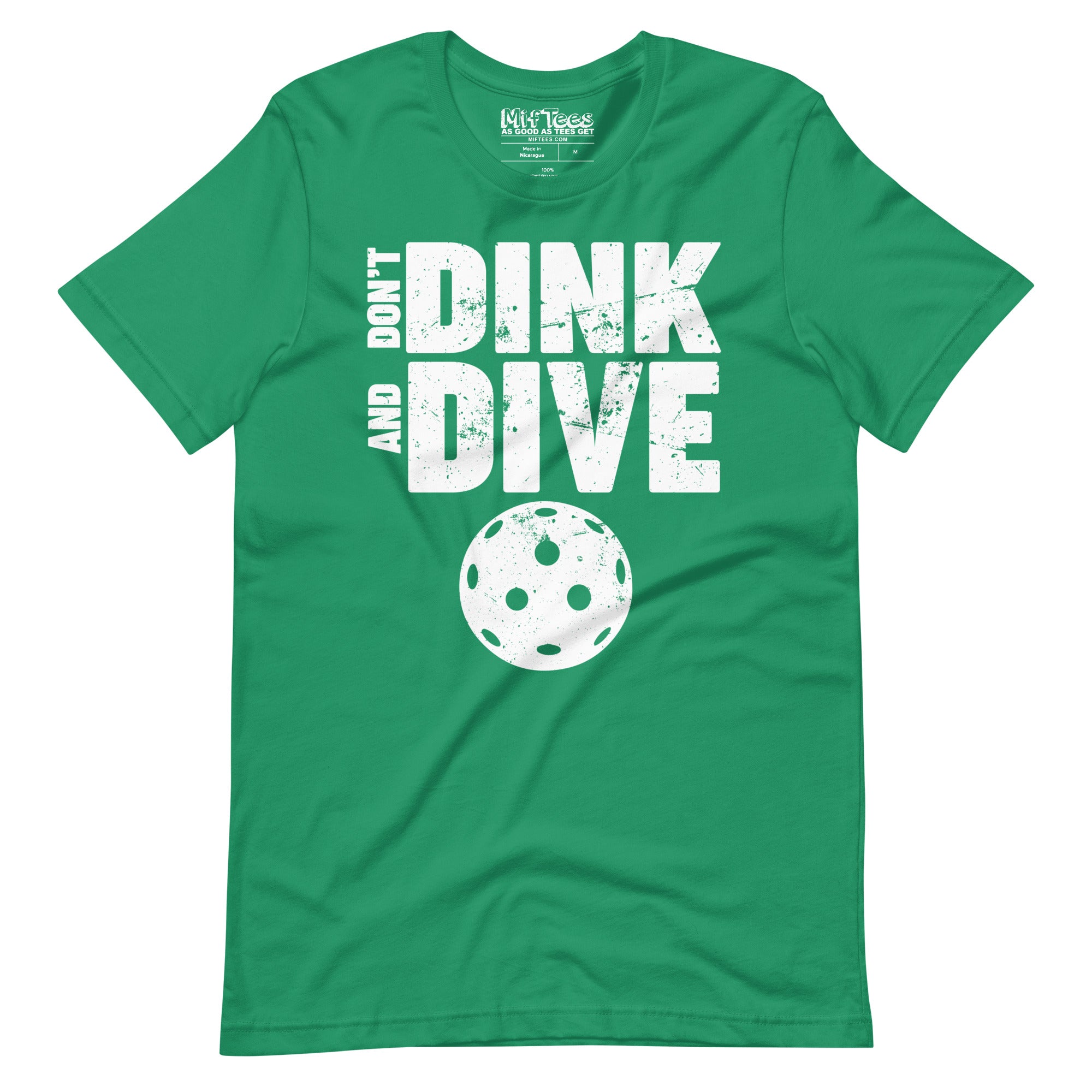 Don't Dink and Dive Pickleball t-shirt