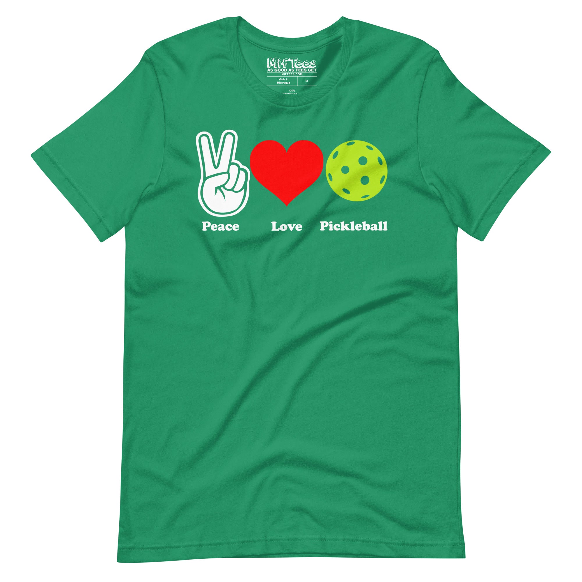 Peace Love Pickleball t-shirt